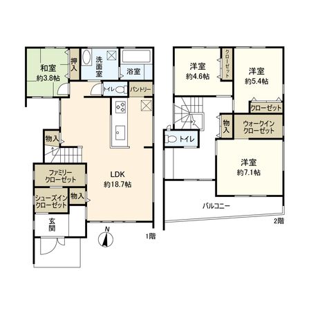 間取図(平面図)