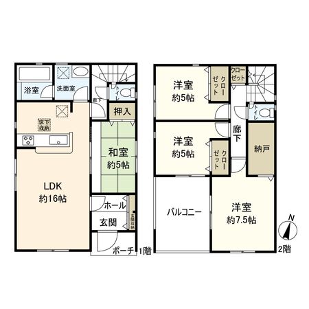 間取図(平面図)