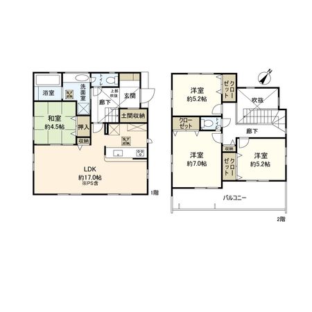 間取図(平面図)