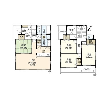 間取図(平面図)