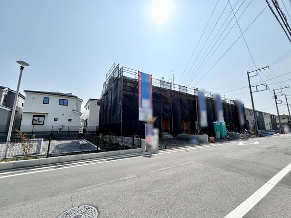 平塚市御殿4丁目 新築戸建 8号棟 前面道路含む外観