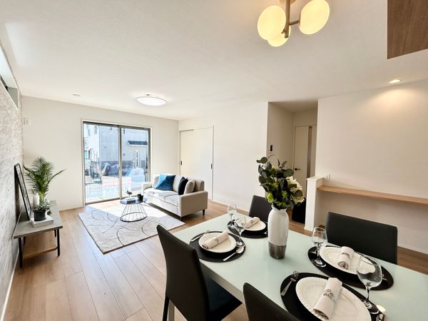 小田原市小竹 新築戸建 1号棟 リビング