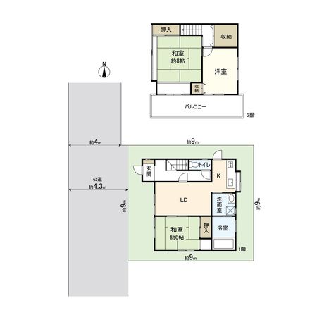 平塚市河内 戸建 間取図(平面図) 平塚市河内 戸建 間取図(平面図)