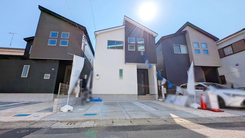 平塚市札場町 新築戸建 2号棟 外観 平塚市札場町 新築戸建 2号棟 外観