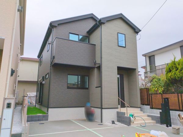 平塚市中里 新築戸建 1号棟 外観 平塚市中里 新築戸建 1号棟 外観