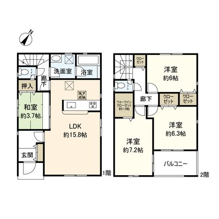 間取図(平面図)
