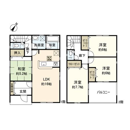 間取図(平面図)