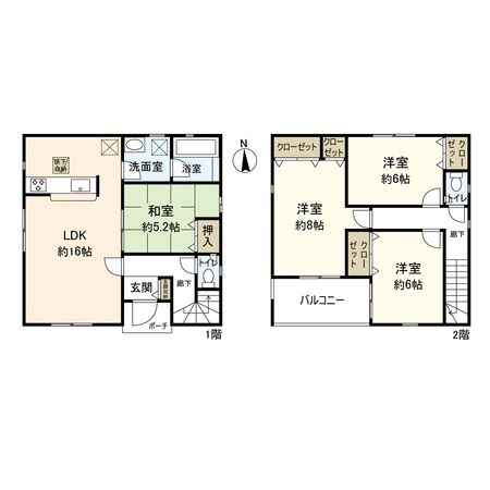 間取図(平面図)