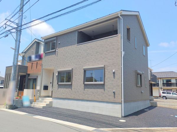 平塚市東真土1丁目 新築戸建 1号棟 外観 平塚市東真土1丁目 新築戸建 1号棟 外観
