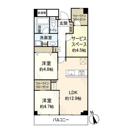 秀和平塚レジデンス 間取図(平面図) 秀和平塚レジデンス 間取図(平面図)