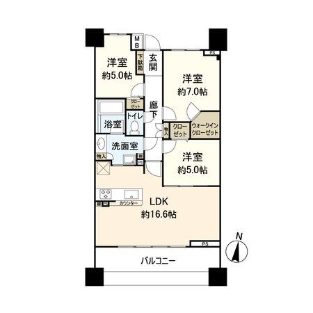 オーセンティアタワー平塚 間取図(平面図) 間取図(平面図)