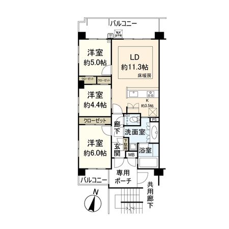間取図(平面図)