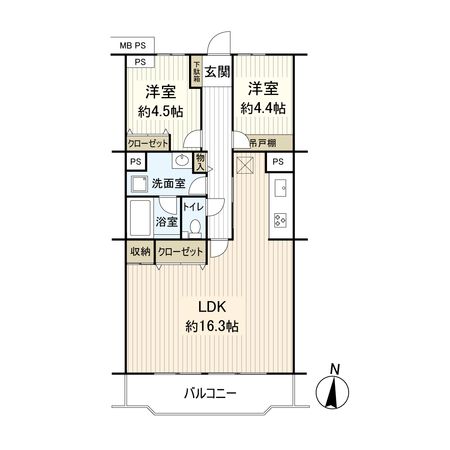 間取図(平面図)