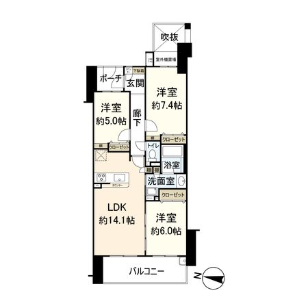 間取図(平面図)