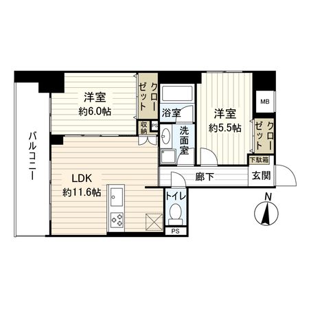 アドリーム湘南平塚 間取図(平面図) 間取図(平面図)