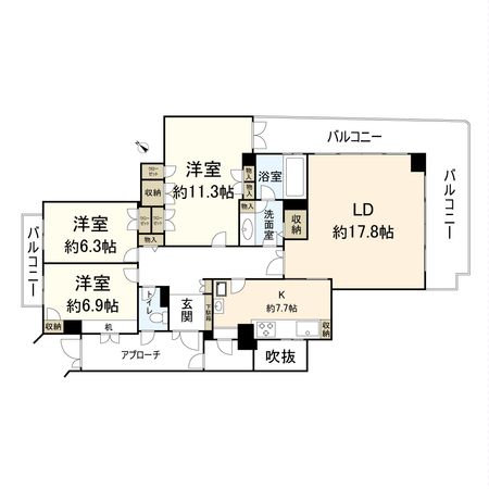 中銀茅ヶ崎マンシオン 間取図(平面図) 中銀茅ヶ崎マンシオン 間取図(平面図)
