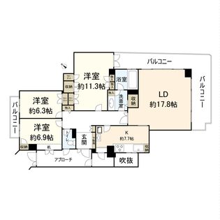 間取図(平面図)