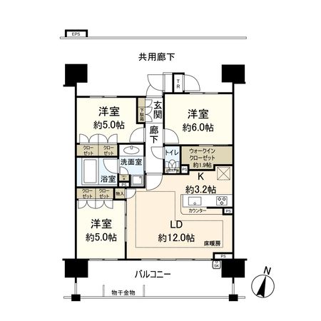 プレミスト湘南平塚ハートプレイス 間取図(平面図) プレミスト湘南平塚ハートプレイス 間取図(平面図)