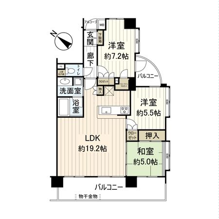 クィーンシティ小田原 間取図(平面図) クィーンシティ小田原 間取図(平面図)