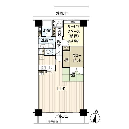 ダイアパレス湘南・虹ケ浜オーシャンビュー 間取図(平面図) 間取図(平面図)