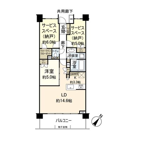 オープンレジデンシア小田原マーレ 間取図(平面図) オープンレジデンシア小田原マーレ 間取図(平面図)