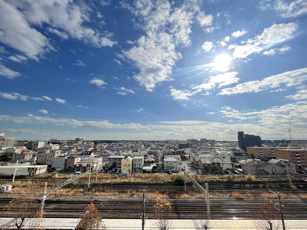 ライオンズマンション平塚錦町 バルコニーからの眺望