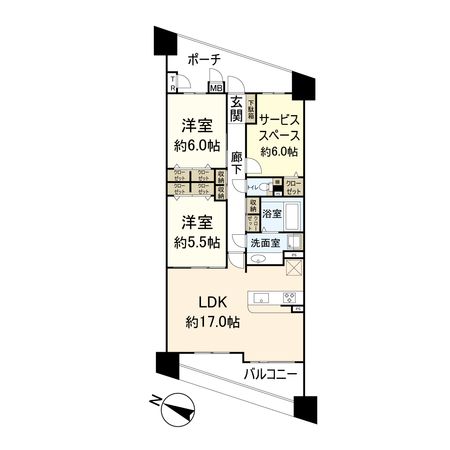 間取図(平面図)