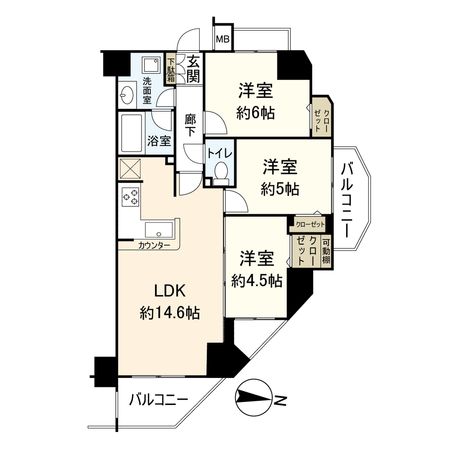 間取図(平面図)