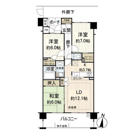 間取図(平面図)