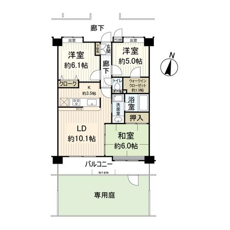 間取図(平面図)