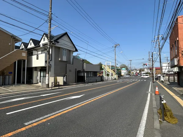 前面道路