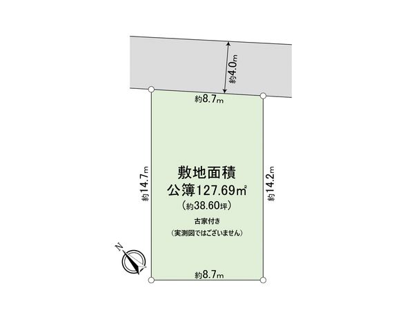 伊勢原市八幡台2丁目 土地 区画図 伊勢原市八幡台2丁目 土地 区画図