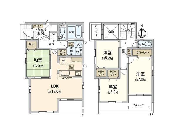 間取図(平面図)