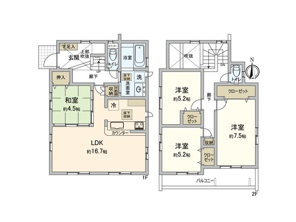 間取図(平面図)