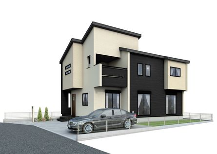 厚木市妻田東1丁目 外観パース図