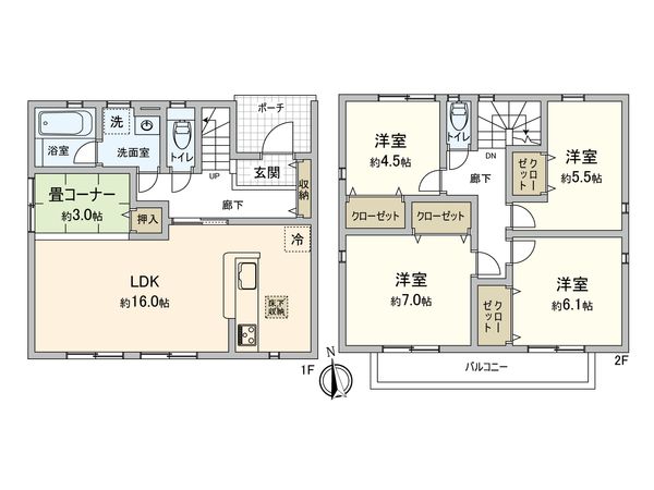 間取図(平面図)