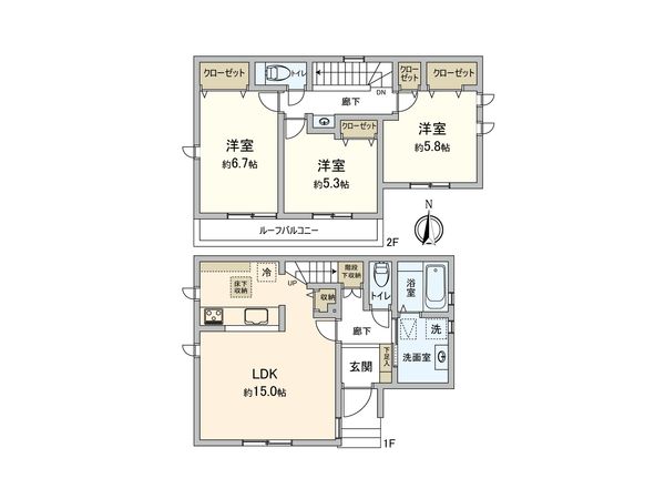 間取図(平面図)