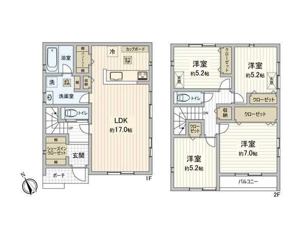 間取図(平面図)