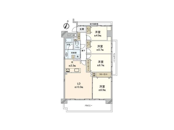 間取図(平面図)