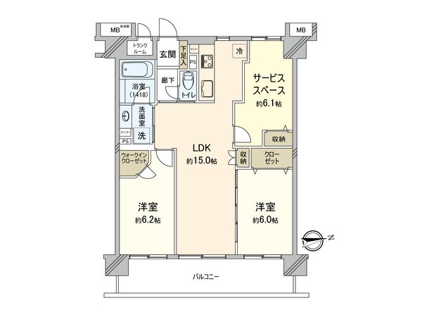 間取図(平面図)