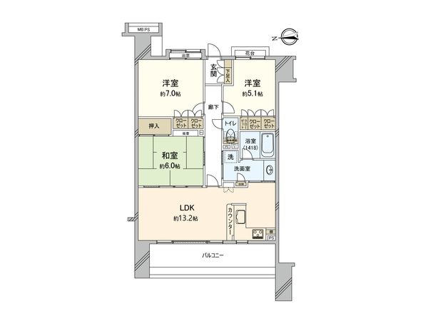 間取図(平面図)