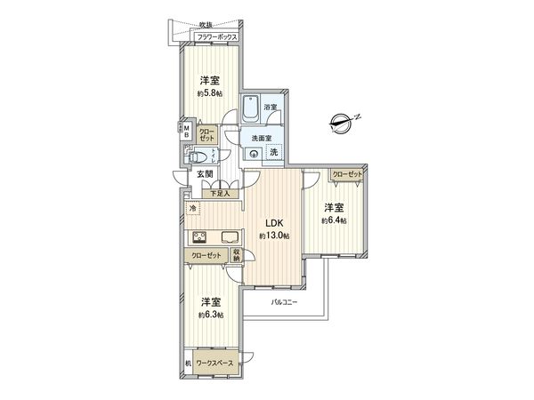 間取図(平面図)
