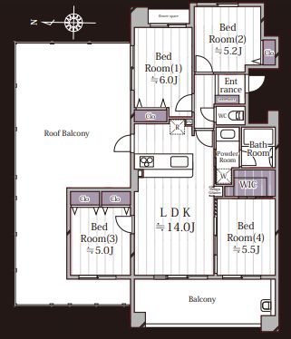 厚木第9ダイヤモンドマンション 間取図(平面図) 厚木第9ダイヤモンドマンション 間取図(平面図)