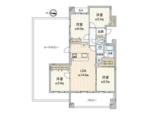 厚木第9ダイヤモンドマンション 間取図(平面図) 厚木第9ダイヤモンドマンション 間取図(平面図)