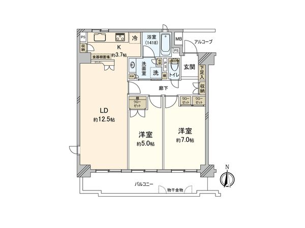 ミサワホームズ本厚木 間取図(平面図)