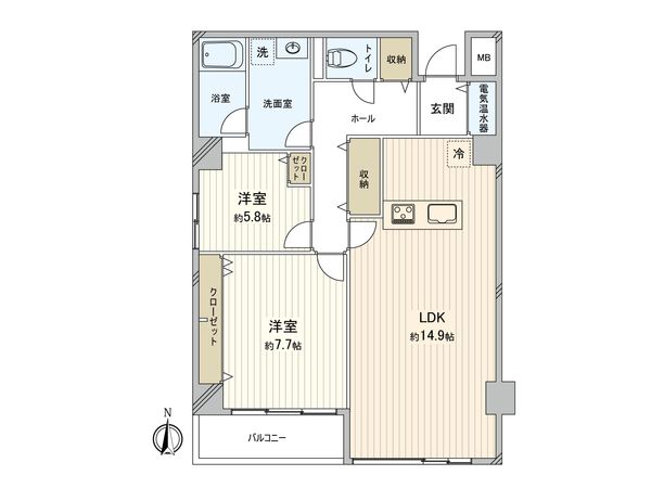 本厚木ハイツ 間取図(平面図) 本厚木ハイツ 間取図(平面図)