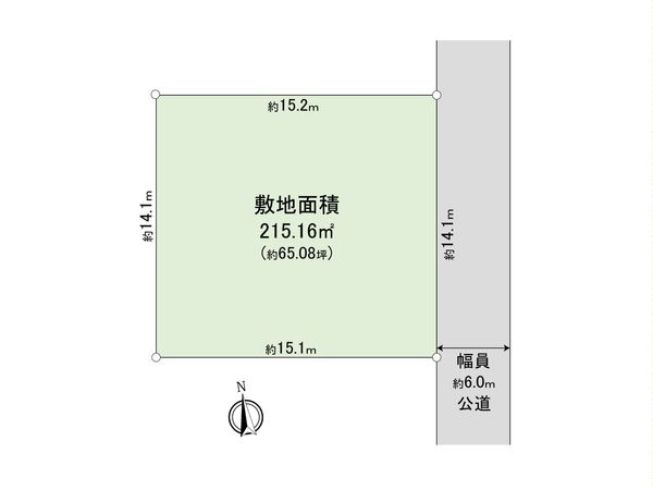 座間市立野台3丁目 土地 区画図 座間市立野台3丁目 土地 区画図