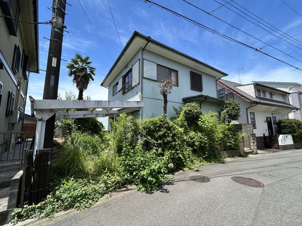 海老名市大谷北3丁目 古屋付き土地 土地写真