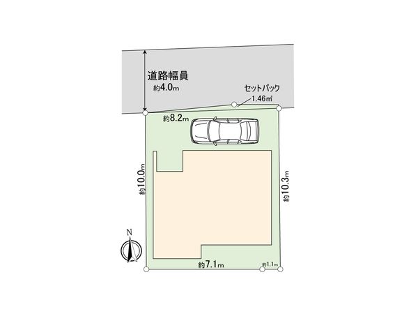 綾瀬市蓼川2丁目 新築戸建 間取図(平面図)