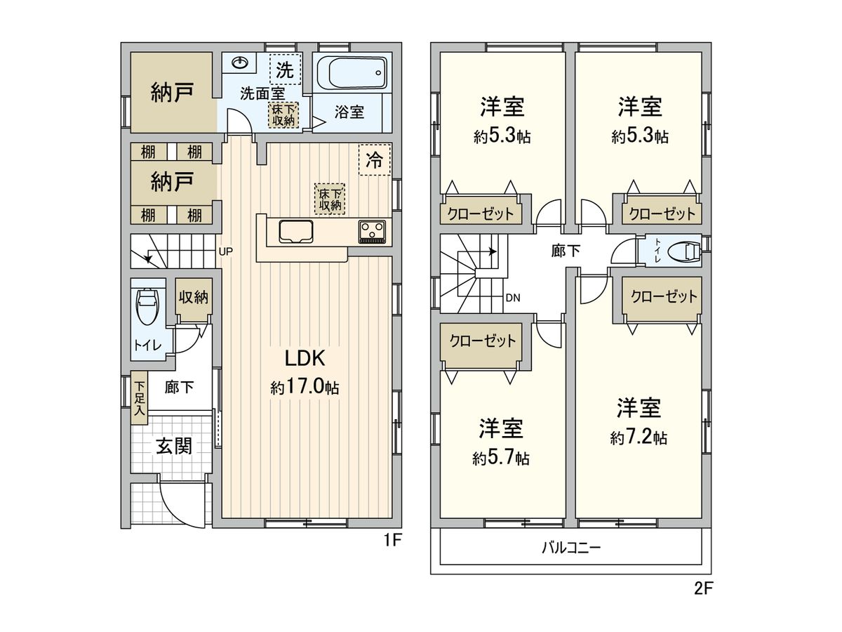 間取図(平面図)